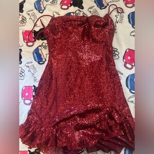 Lucy in the sky red dress size M